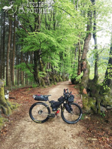 ECR Rohloff de Paul avec son équipement full Bikepacking